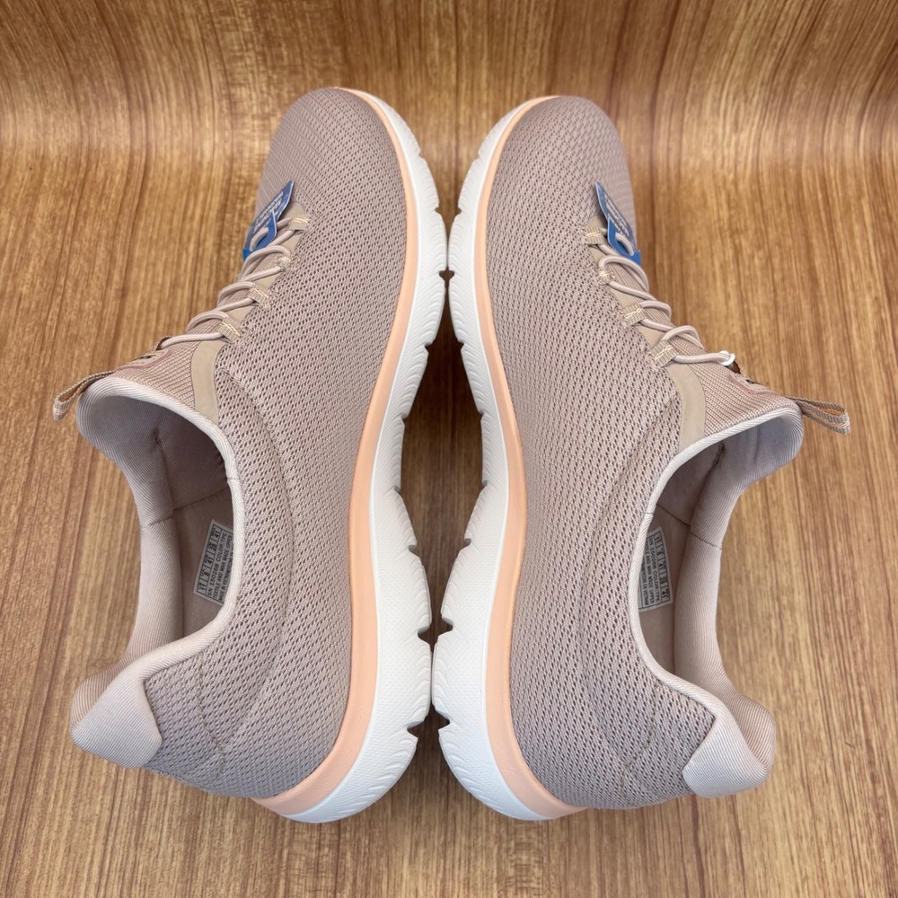Skechers Summits Summer Blush Sneakers Womens 11 Taupe Peach Memory Foam New - Picture 5 of 11